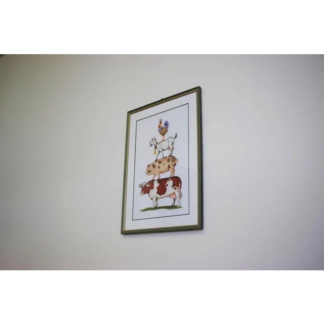 Crocheted Paintings, 1990s, Set of 3 For Sale - Image 4 of 18