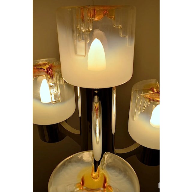 Floor Lamp attributed to Mazzega, 1960s For Sale - Image 6 of 8