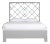 Darien Bed Queen - Light Gray For Sale
