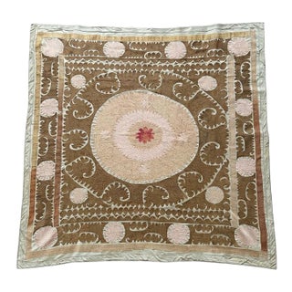 Suzani Wall Hanging Decor - Handmade Embroidery For Sale