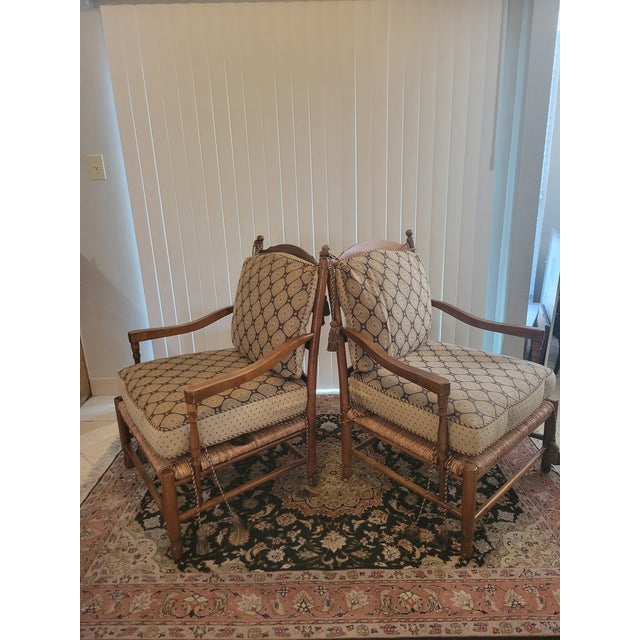 Vintage French Farmhouse Chairs For Sale In Dallas - Image 6 of 7