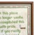 Early 21st Century 'Please Take Your Butt Outside', Framed Cross Stitch Embroidery For Sale - Image 5 of 12