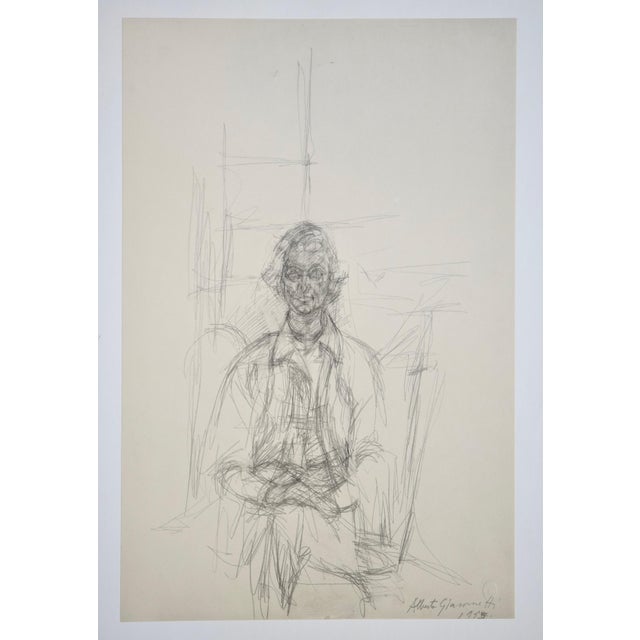 Alberto Giacometti, Portrait of a Young Girl II, 1963, Original Lithograph For Sale - Image 9 of 9
