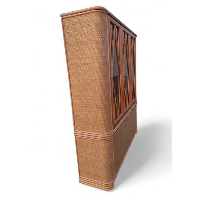 1960s Bamboo Sideboard by Roberti Rattan, 1960s For Sale - Image 5 of 18