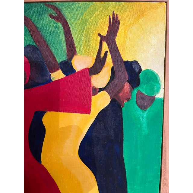 1960s 1960s Bernard Stanley Hoyes Painting, "In the Spirit" Signed, Original For Sale - Image 5 of 6