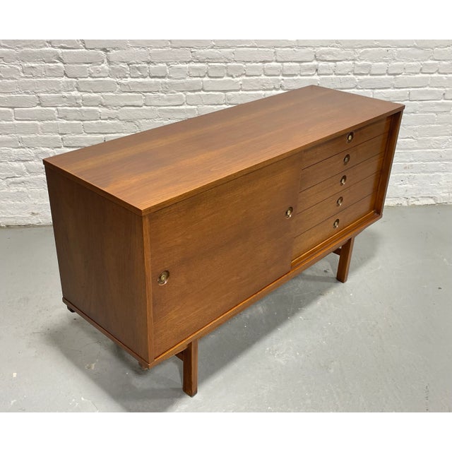 Vintage Apartment Sized Mid Century Modern Credenza, C. 1960’s For Sale - Image 13 of 14
