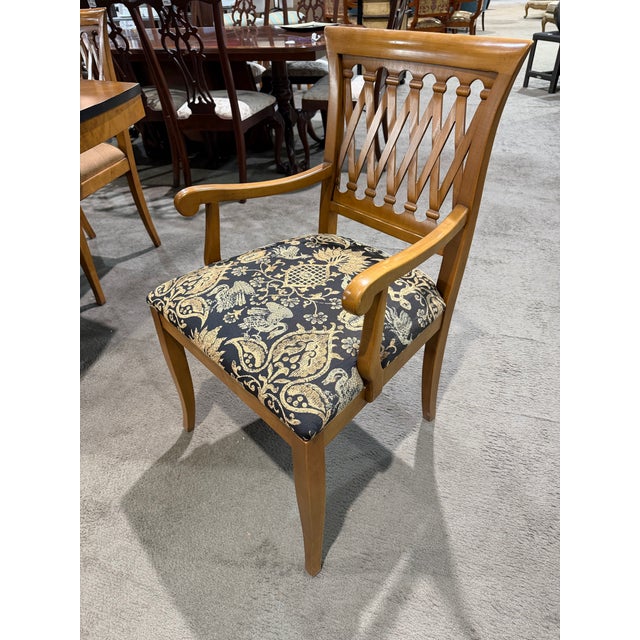 Brown Emerson Heirlooms Dining Table With 8 Chairs For Sale - Image 8 of 8