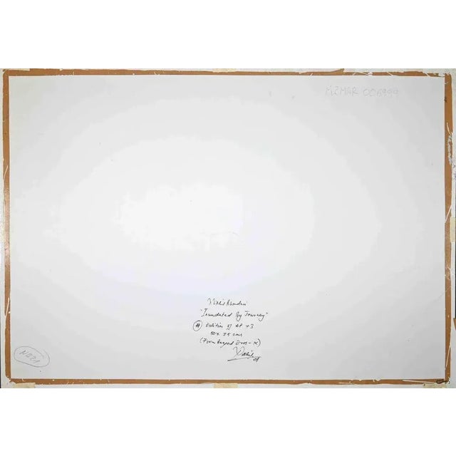 Inundated by Journey from Beyond Eros IX is an original black and white photograph realized by Nikhil Bhandari...