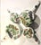 Metal Vintage Limoges Nesting Porcelain & Aluminum Cookware Complete Set of Four – Botanical Berry Motif For Sale - Image 7 of 14