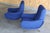 Arflex Pair of Early 1st Edition Lady Chairs by Marco Zanuso for Arflex in Raf Simmons Fabric, Italy, 1950s For Sale - Image 4 of 13