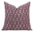 Fabdivine Handcrafted Block Print Cushion Cover 20x20 Inch Pure Linen- Superstar For Sale