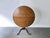 Antique English Georgian oak tilt-top tripod table, circa 1780–1820. Featuring a circular two-board top, turned pedestal,...