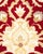 Traditional Mogul, One-of-a-Kind Hand-Knotted Area Rug in Red, 4' 2" x 6' 3" For Sale - Image 3 of 8