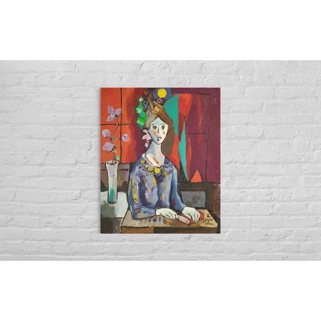 This artwork includes a certificate of authenticity and is hand-signed by the artist. It is made of mixed media on canvas....