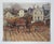 Early 20th Century Hamden Connecticut Town Landscape Watercolor Painting For Sale - Image 4 of 4