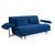 Ligne Roset Multy 3-Seater Sofa in Blue Malou 167 Upholstery from Ligne Roset For Sale - Image 4 of 17