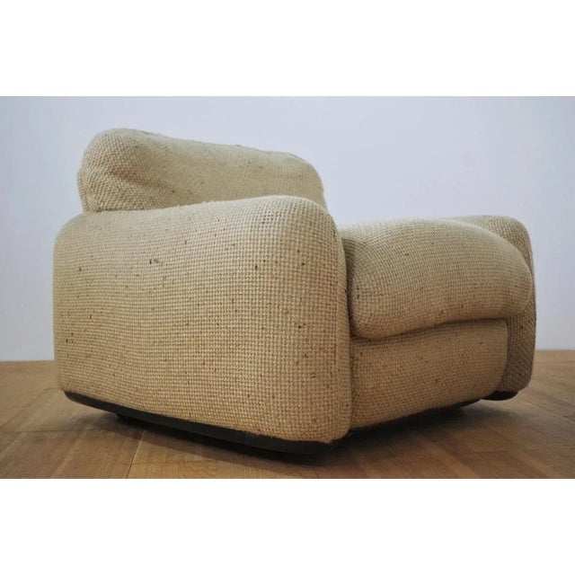 Beige Sofas and Armchair in Wool from Busnelli, 1970s, Set of 3 For Sale - Image 8 of 18