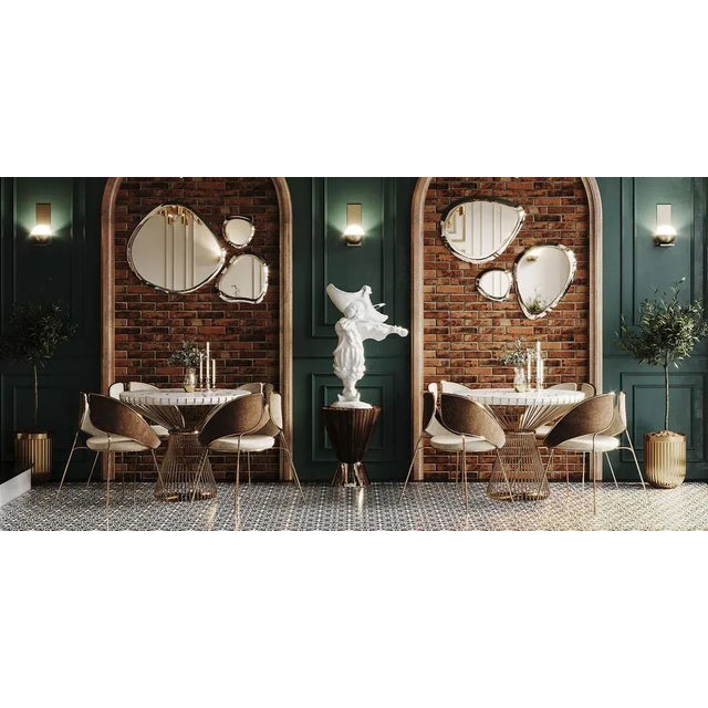 Not Yet Made - Made To Order Tesla Dining Table by Alma De Luce For Sale - Image 5 of 7