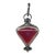 Vintage Carnelian Gemstone and Sterling Silver Pendant For Sale