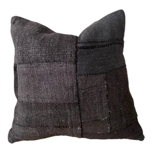 Vintage Hemp Patchwork Pillow Cover