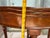 Antique Louis Philippe Style Flip Top /Folding Top Demi Lune Expanding Console Table For Sale - Image 17 of 18