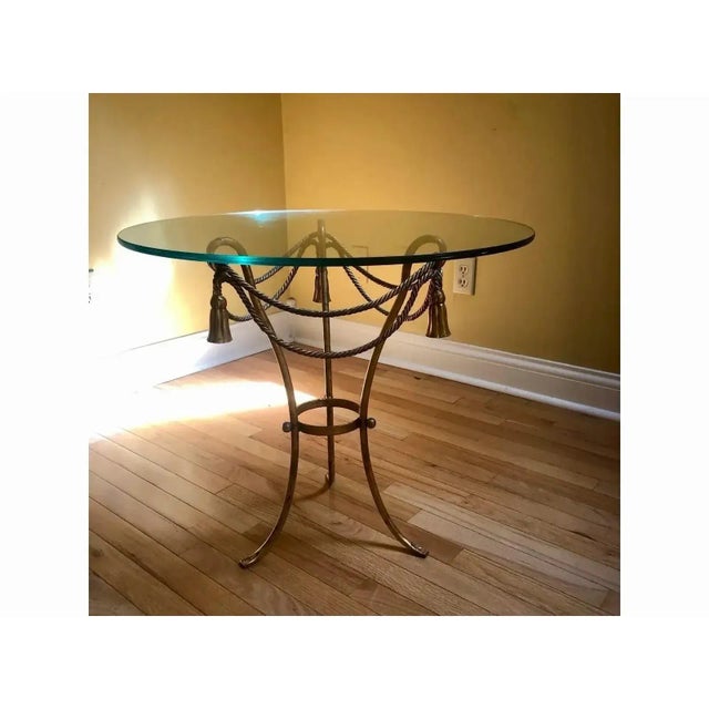 Late 20th Century Late 20th Century Regency Style Accent Table For Sale - Image 5 of 6