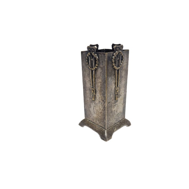 Art Deco Napkin Holder from Argentor, Hungary, 1900s For Sale - Image 11 of 11