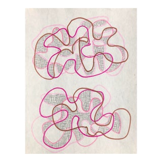 1990 William Glen Davis Atomic Drawing For Sale