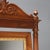 Italian Louis Philippe Mirror in Walnut For Sale - Image 4 of 10