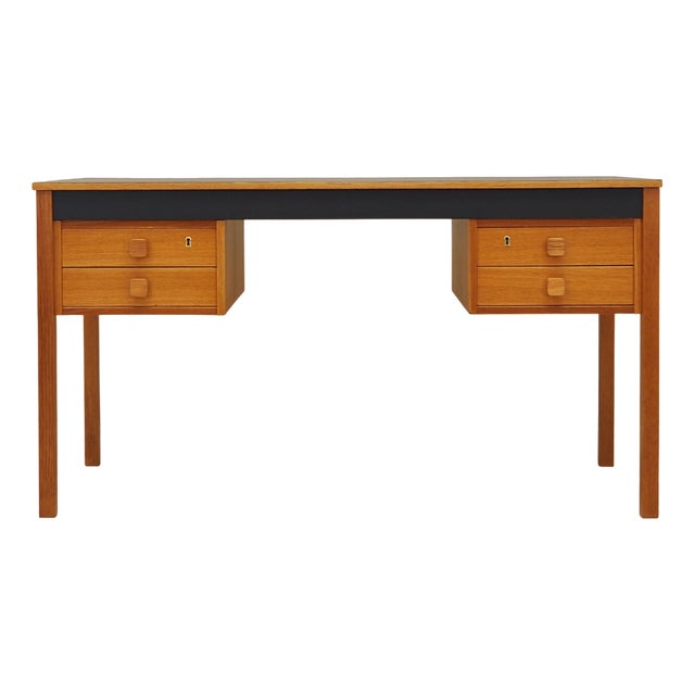Danish Ash Desk, 1970s For Sale