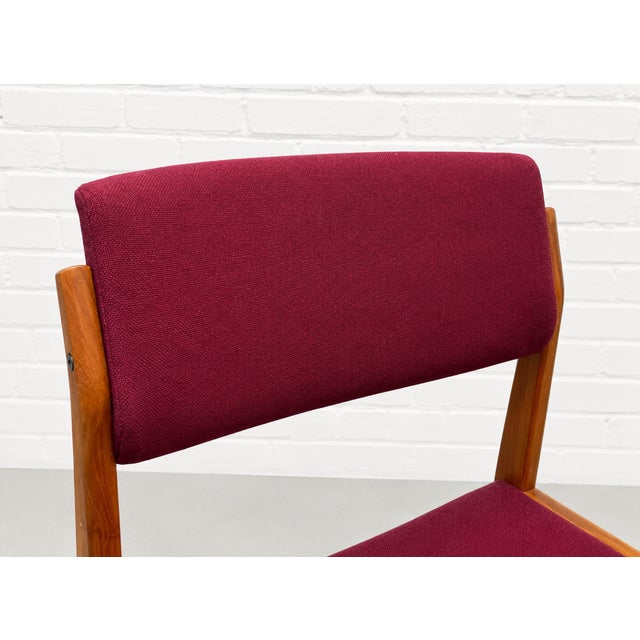 Set of 6 Danish Mid Century Modern Dining Chairs | Teak Chairs by h.w. Klein for Bramin, Made in Denmark, C. 1960’s For Sale - Image 10 of 13