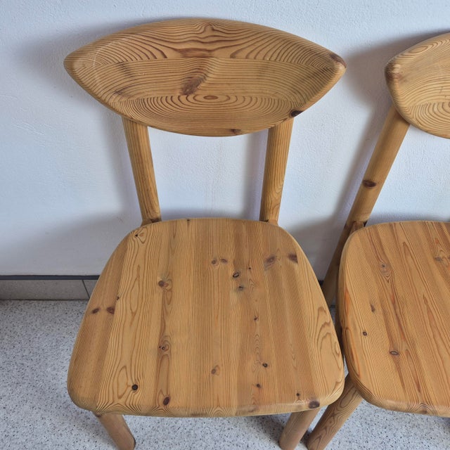 Vintage Pine Dining Chairs by Rainer Daumiller for Hirtshals Savverk, 1960s, Set of 6 For Sale - Image 4 of 11