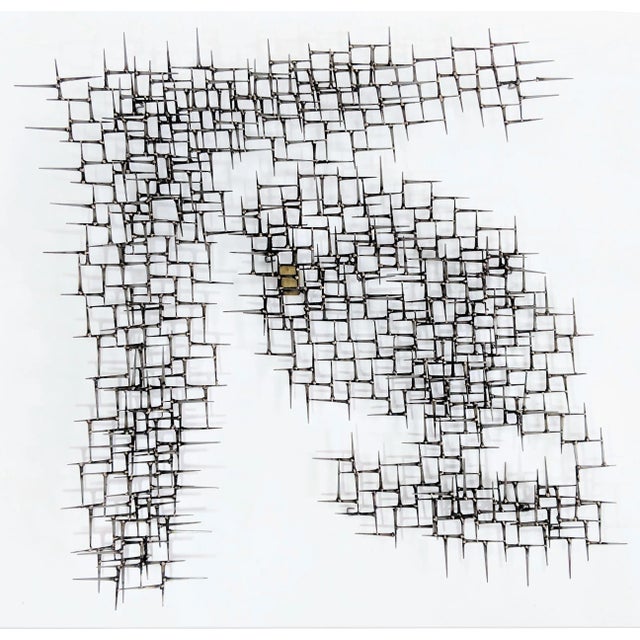 Nail Sculpture is welded with bronze. It is a two piece sculpture and can be placed within your specifications. This was...