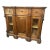 1870s Louis Philippe Hand-Carved Fir Wood Sicilian Credenza For Sale