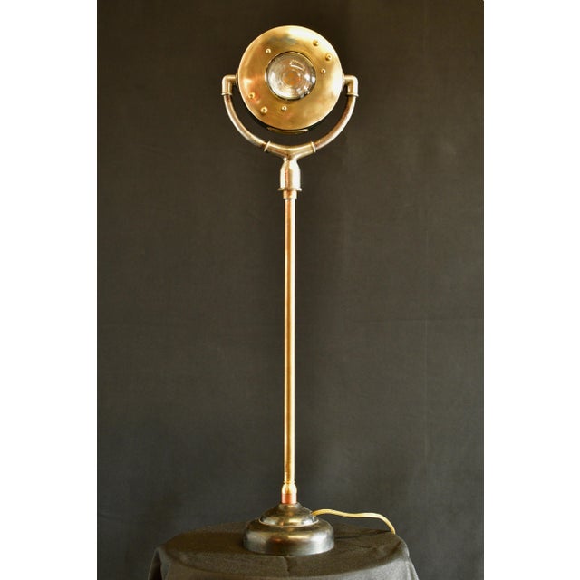 Abstract 19th Century Ritter Dental Engine Table Lamp For Sale - Image 3 of 12