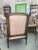 Wood French Louis XVI Style Club Chair-2-John Elgin Woolf For Sale - Image 7 of 11