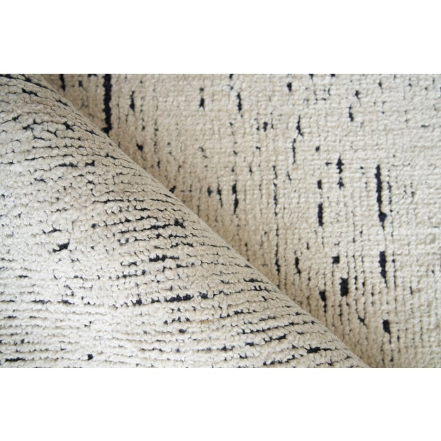 Exquisite Rugs Exquisite Rugs Montero Handmade New Zealand Wool & PET Yarn Charcoal Rug-14'X18' For Sale - Image 4 of 7