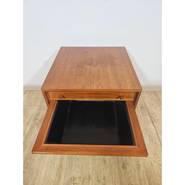 Mid-Century Modern Sewing Table in Teak, Denmark, 1950s-1960s For Sale - Image 4 of 18