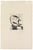 Plate XVII, From Les Saltimbanques. Etching on wove paper. Hand signed lower right by Joan Miro. Hand numbered 6/30 lower...