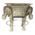 Large Vintage Elephant Bar Table Base For Sale