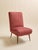 Mid-Century Modern The Vintage 1950s Slipper Chairs For Sale - Image 3 of 10