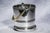 Metal 1960s Classic Vintage Mid Century Modern MCM Banded Silverplate Ice Bucket Barware Home Decor For Sale - Image 7 of 17