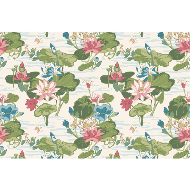 Lily Pond Lane Rose Pink Fabric by the Yard For Sale
