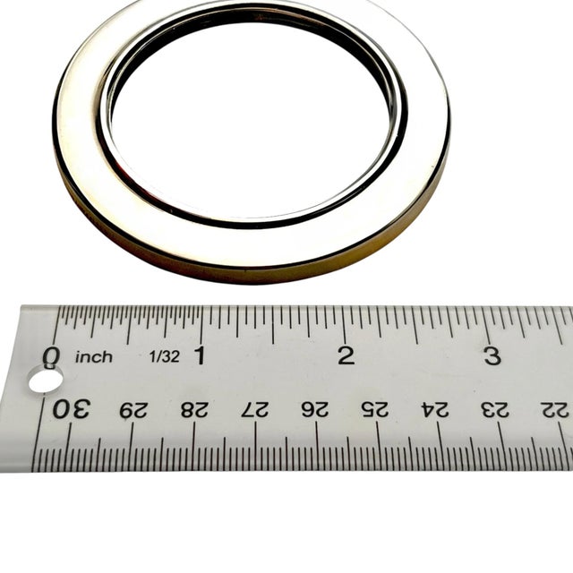 1990s Tiffany & Co. Sterling Silver Tulip Hand Mirror For Sale - Image 9 of 9