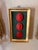 Classical Georgian Inspired Red Cast Emperor Profile Set on the Green Velvet & Gilt Frame For Sale In Palm Springs - Image 6 of 11