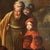 Textile The Baptism of the Eunuch, Oil on Canvas For Sale - Image 7 of 14