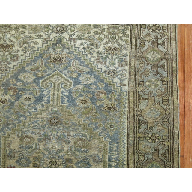 Antique Persian Malayer Rug For Sale - Image 9 of 18
