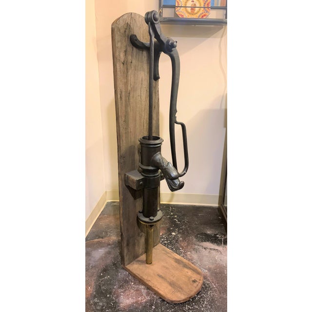 Antique French Cast Iron Water Well Pump Chairish