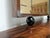 Black Art Deco Walnut Burl Sideboard with Mirror, 1940 For Sale - Image 8 of 18