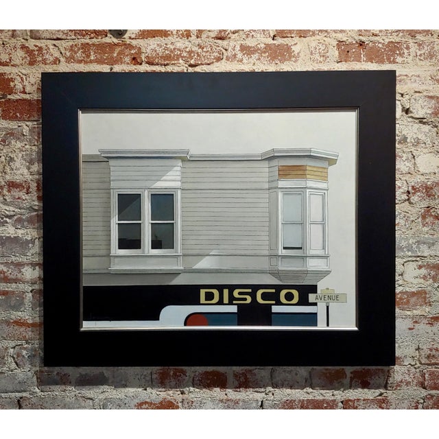 Sergon - Disco Avenue - Oil Painting on Canvas For Sale - Image 10 of 10